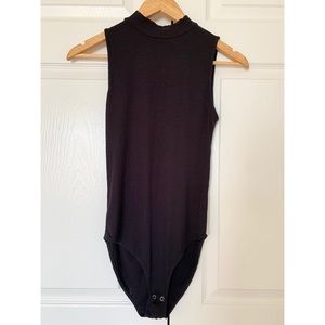 Seamless Mock Neck Bodysuit
